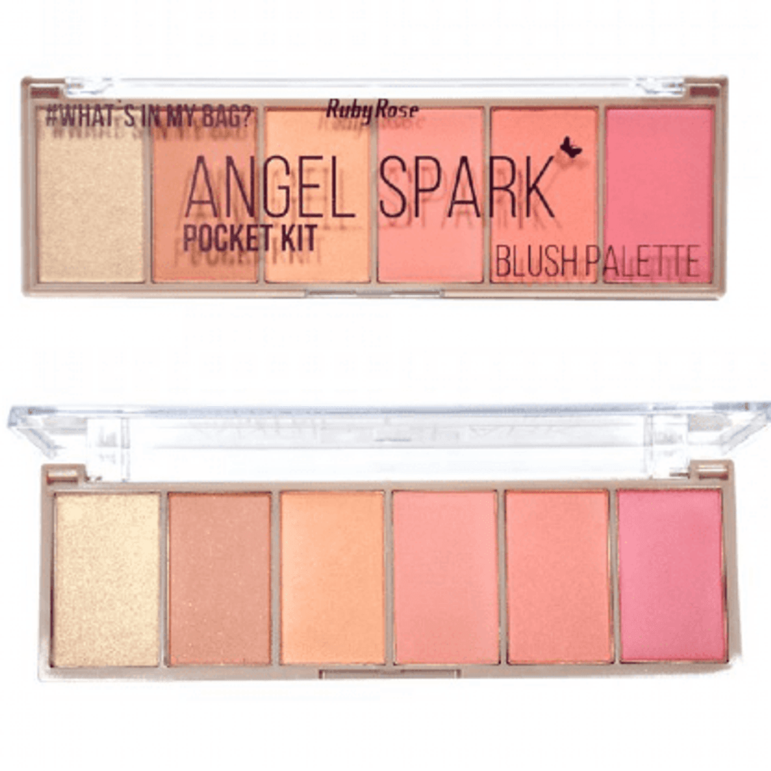 Moda PALETA DE BLUSH POCKET ANGEL SPARK - RUBY ROSE