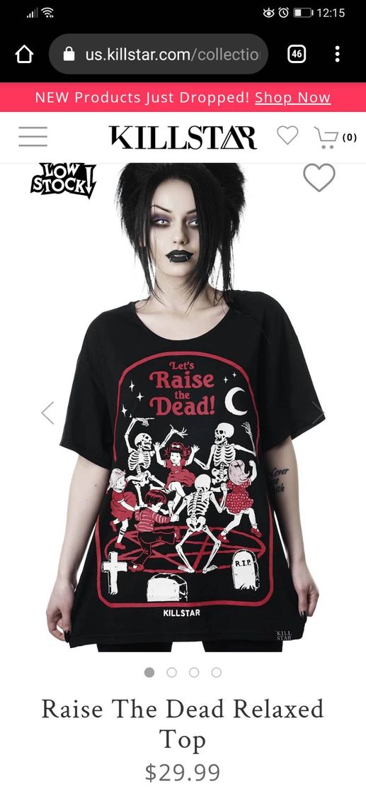 Moda WOMEN'S GRAPHIC TOPS - Shop Now - us.KILLSTAR.com