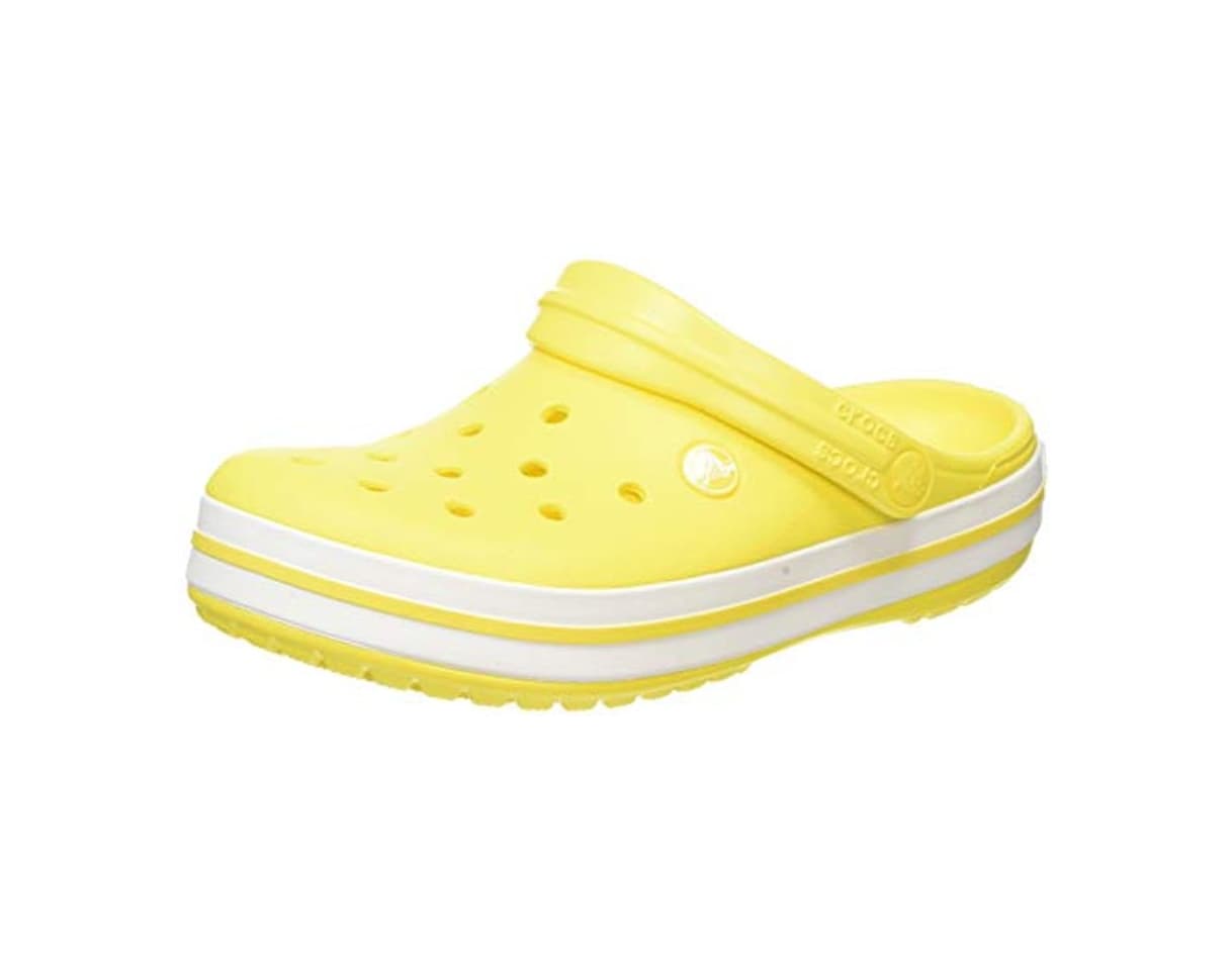 Fashion Crocs Crocband, Zuecos Unisex Adulto, Amarillo