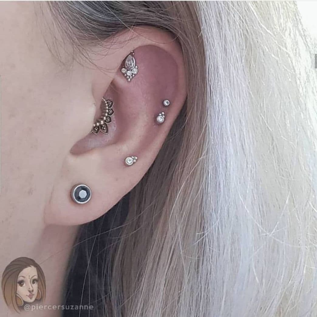 Fashion Inspiração de piercings