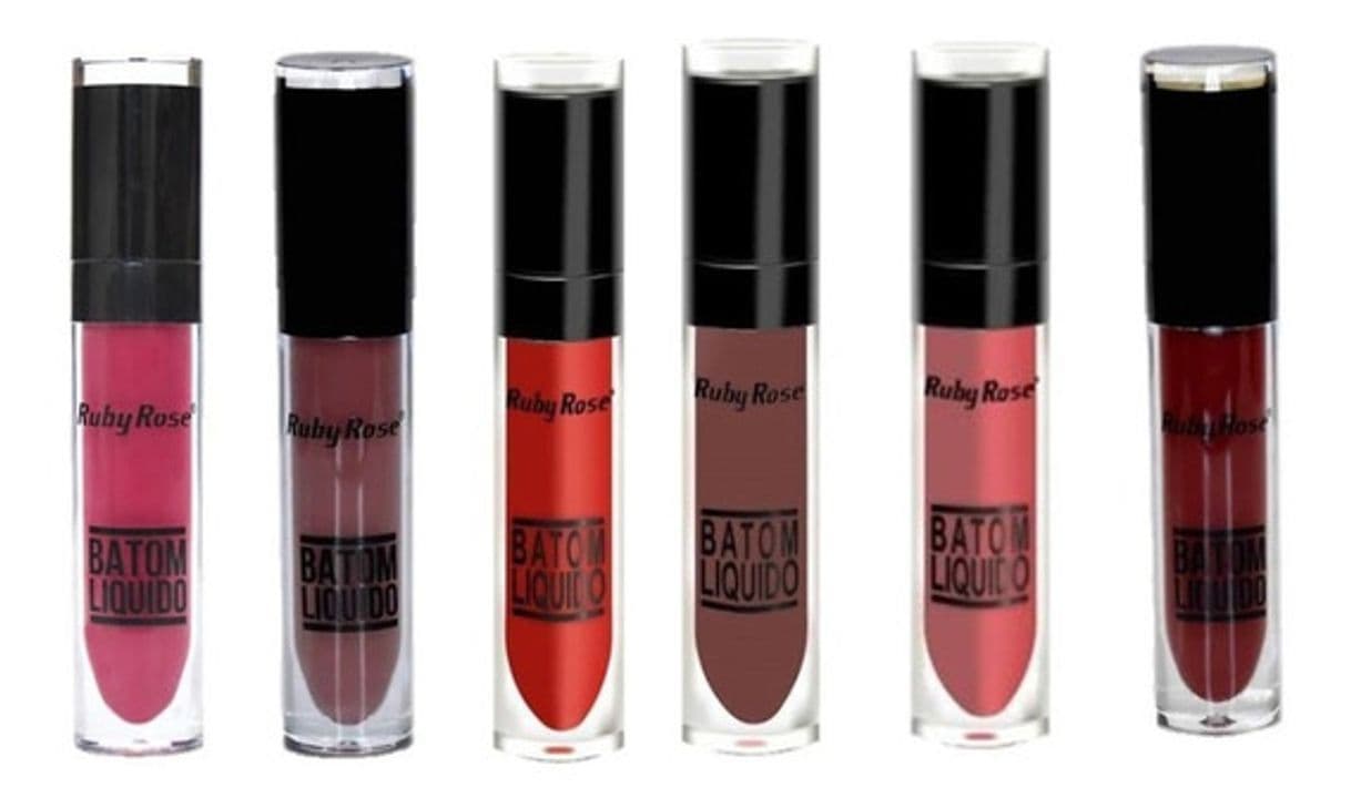 Fashion Kit 06 Batom Liquido Matte New Ruby Rose/ Promoção