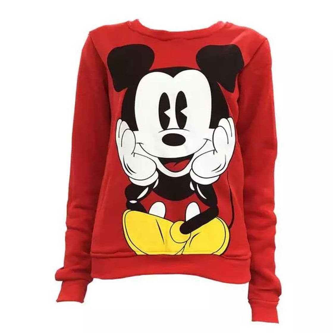 Fashion Sudaderas Disney Mickey mouse para mujer