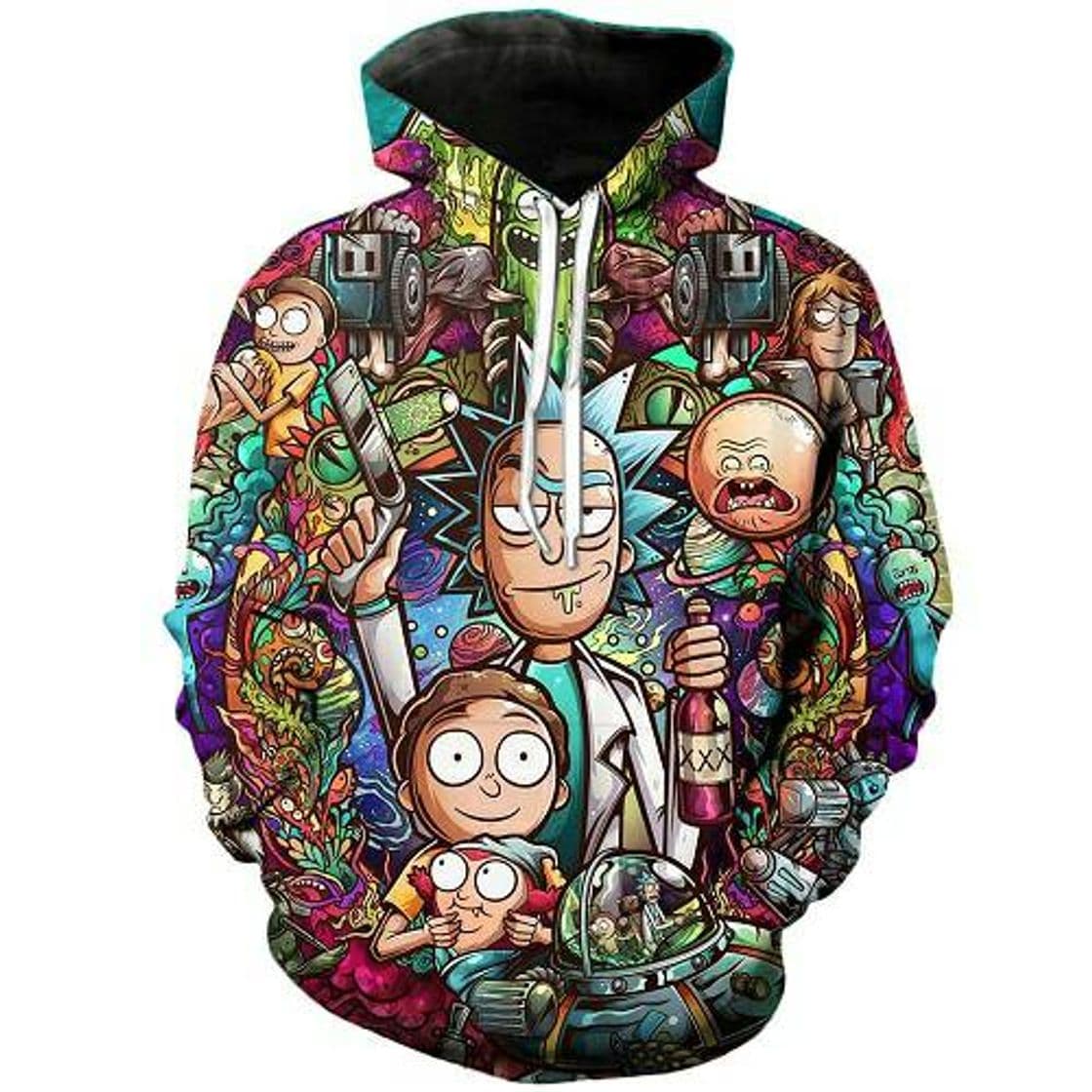 Fashion Rick y Morty por jml2 artes sudaderas con capucha 3D sudader