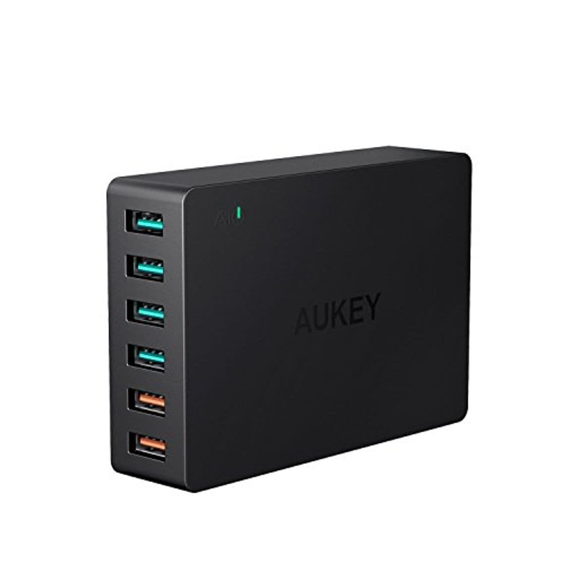 Product AUKEY Quick Charge 3.0 Cargador USB 60W 6 Puerto Cargador Móvil para