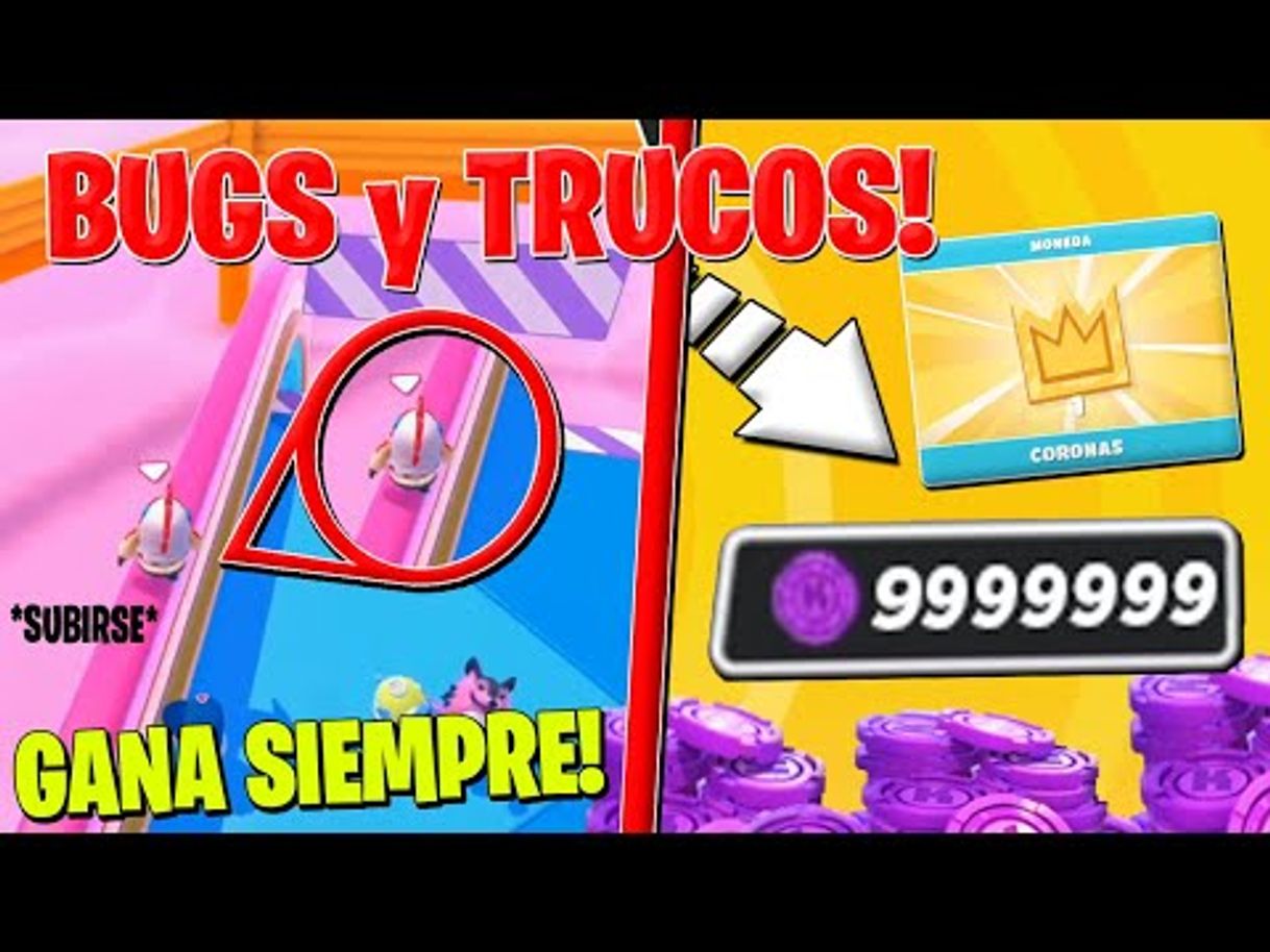 Moda 3 Bugs y Trucos OCULTOS de Fall Guys (Como ganar partidas y ...