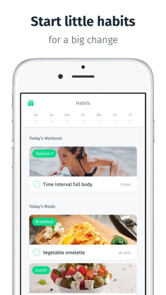 App 8fit Workouts & Meal Planner