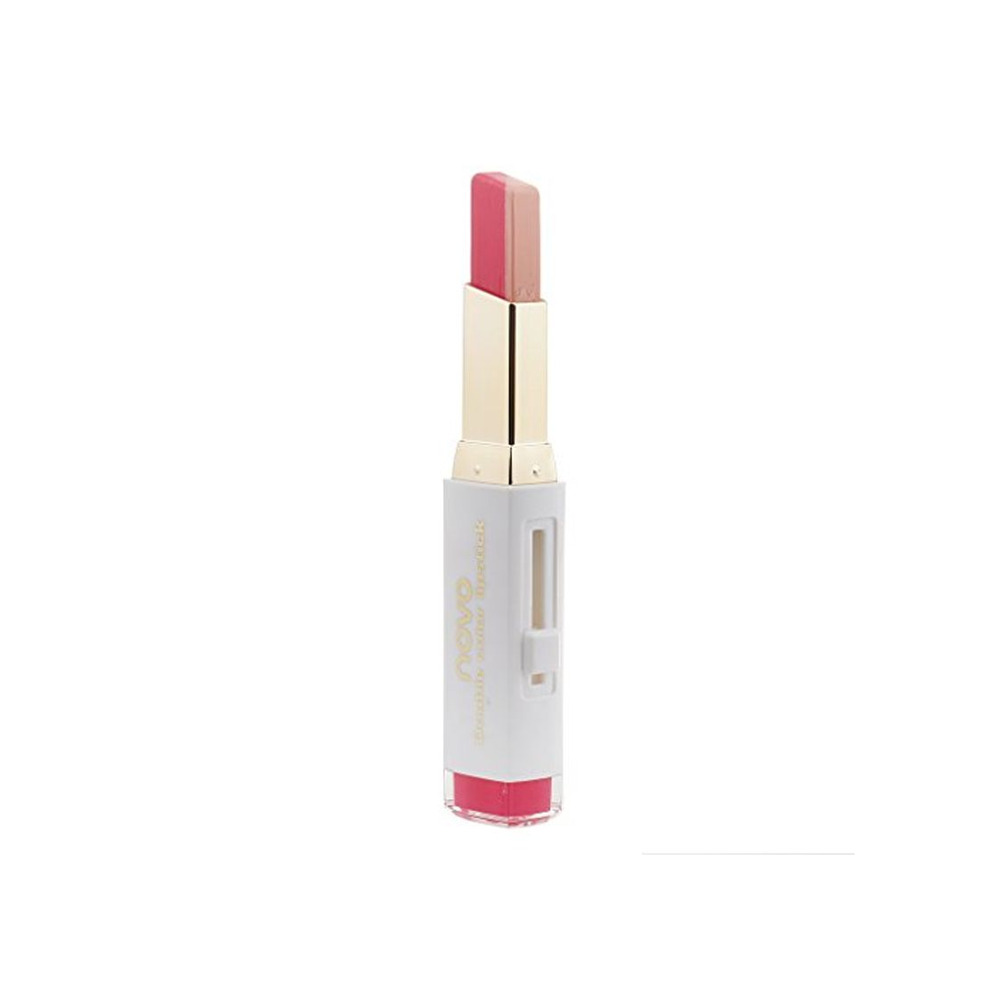 Producto Lápiz Labial de Doble Color Pintalabios Coreano Hidratantes Resistente al Agua Accesorios