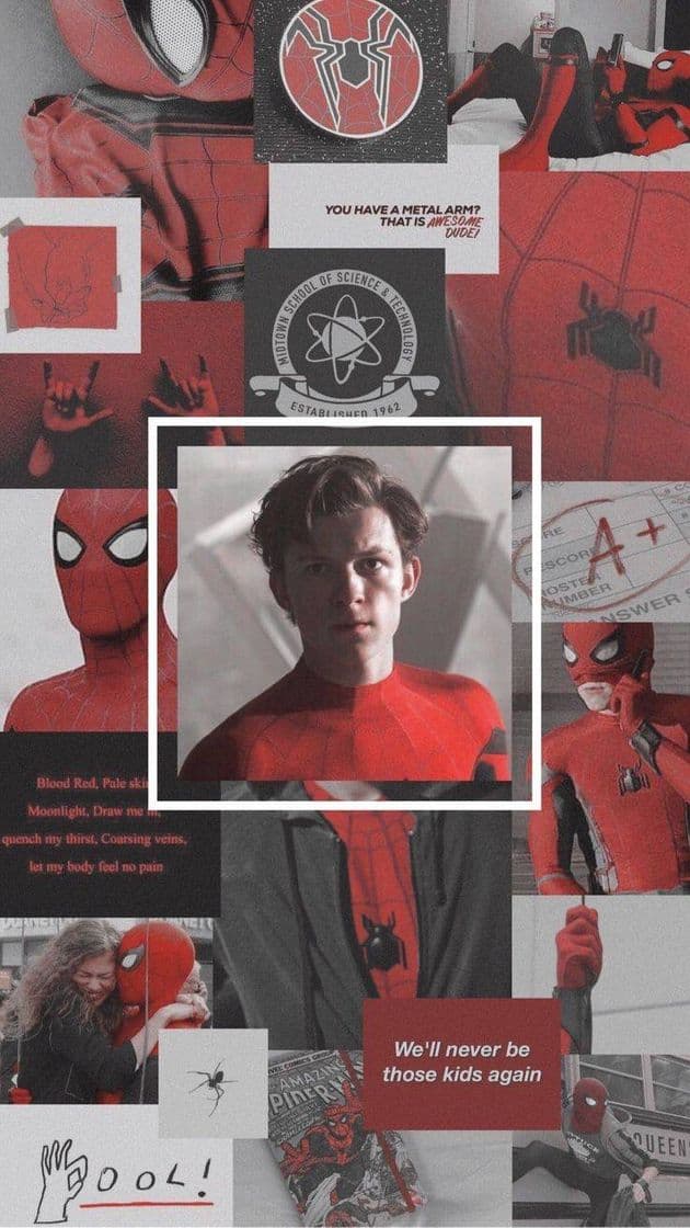 Moda Homem Aranha do Tom Holland