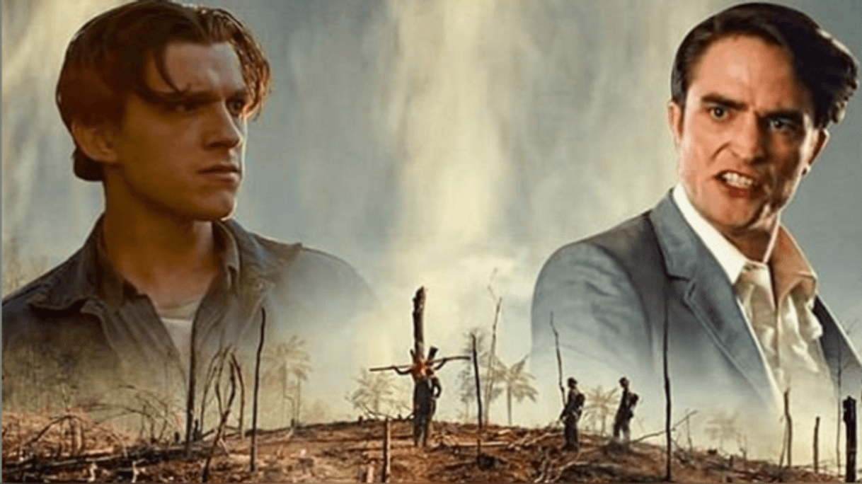 Moda El diablo a todas horas, con Tom Holland y Robert Pattinson | Tráiler ...