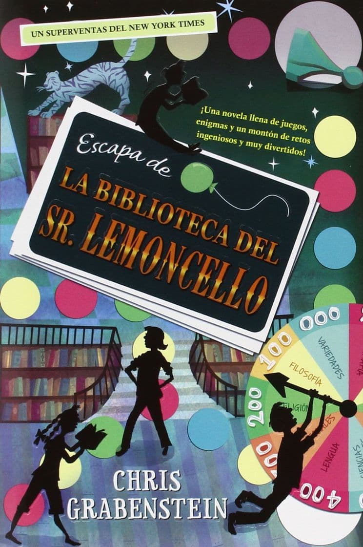 Libro Escapa de la biblioteca del señor Lemoncello