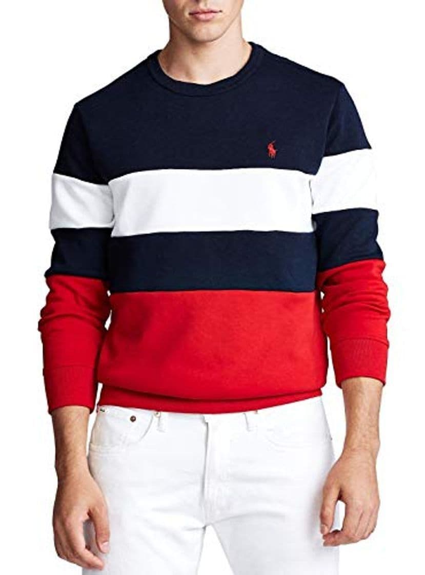 Producto Polo Ralph Lauren Sudadera Colorblock Marino Large Azul