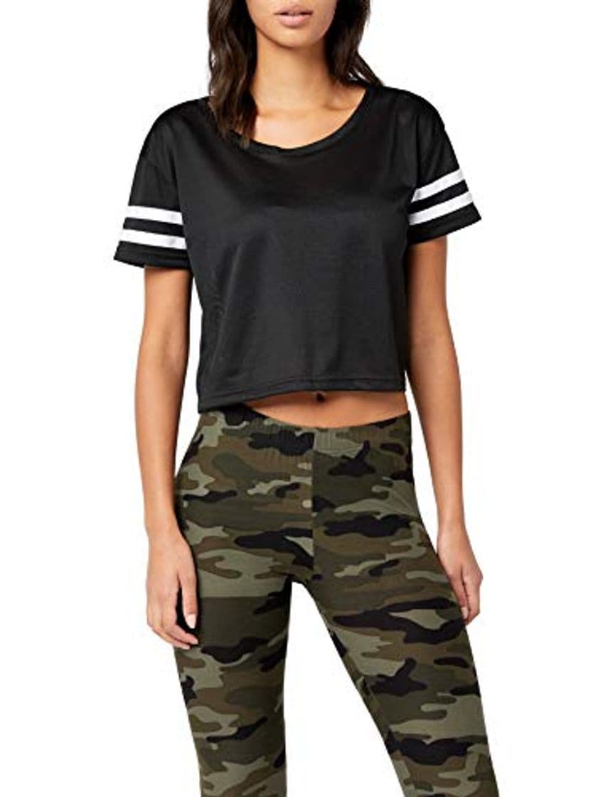 Producto Urban Classics Ladies Mesh Short tee Camiseta, Multicolor