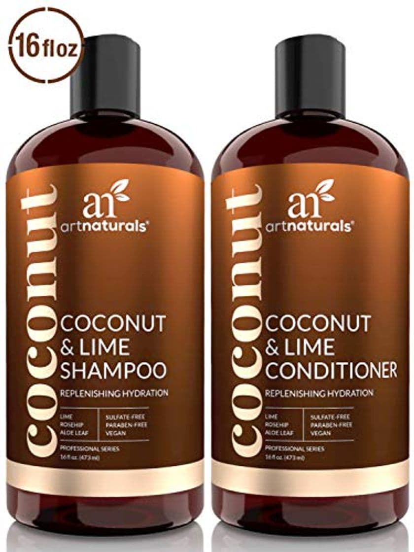 Producto ArtNaturals Coconut-Lime Shampoo and Conditioner Set –