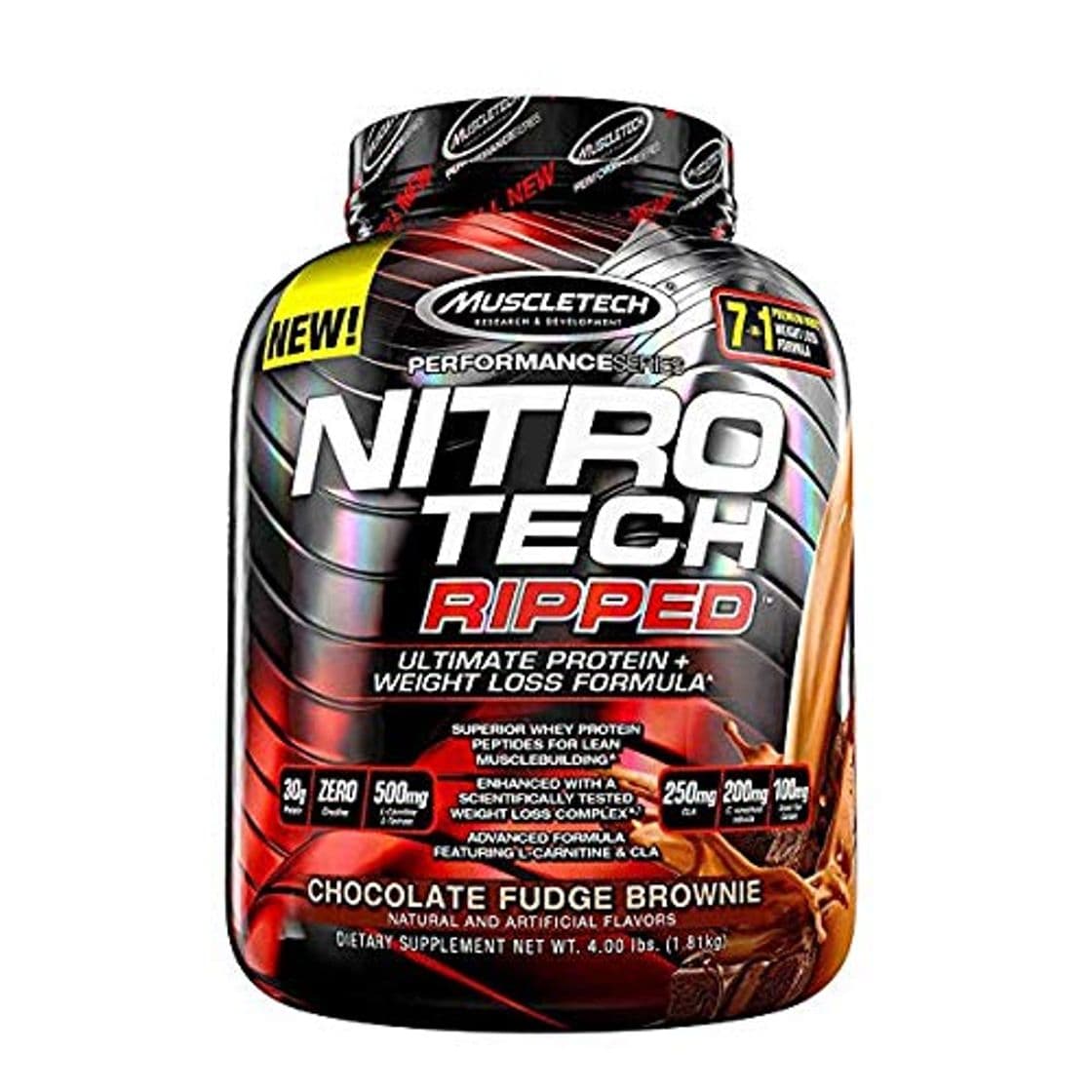 Producto Muscletech Nitro Tech Ripped - 1