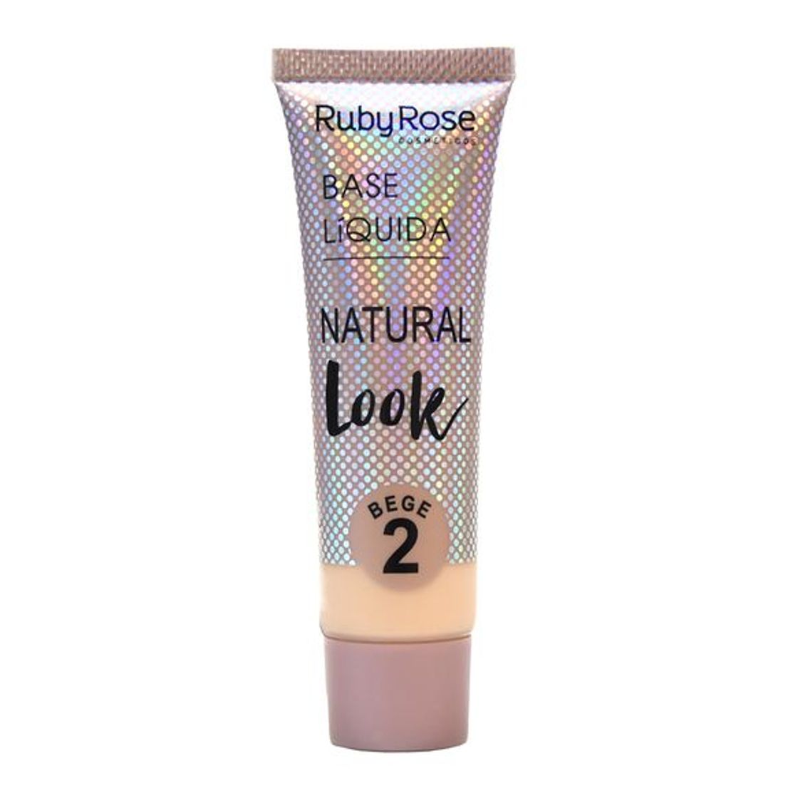 Moda BASE LÍQUIDA NATURAL LOOK BEGE 2 - RUBY ROSE - Loja Online