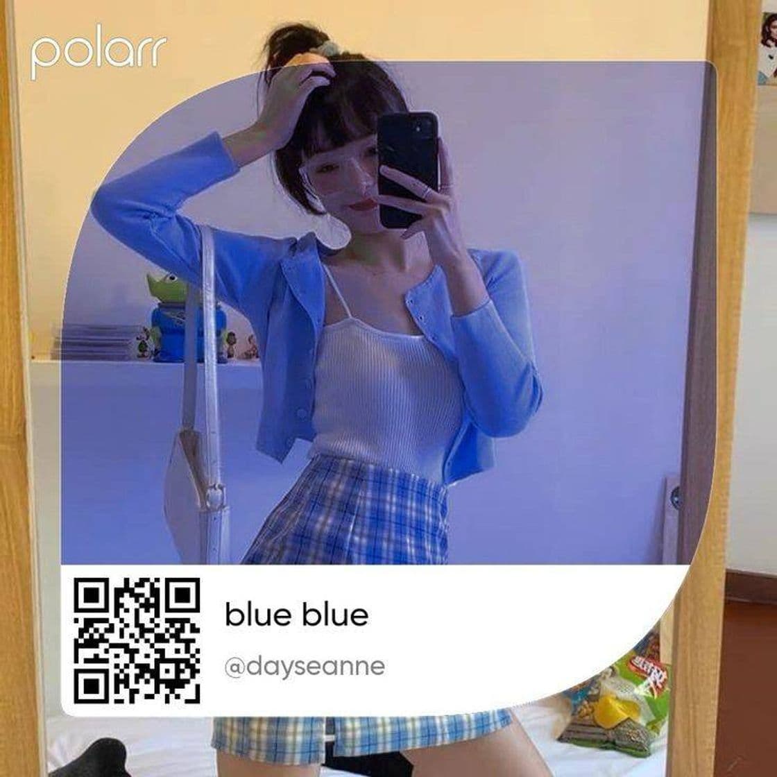 Fashion blue blue