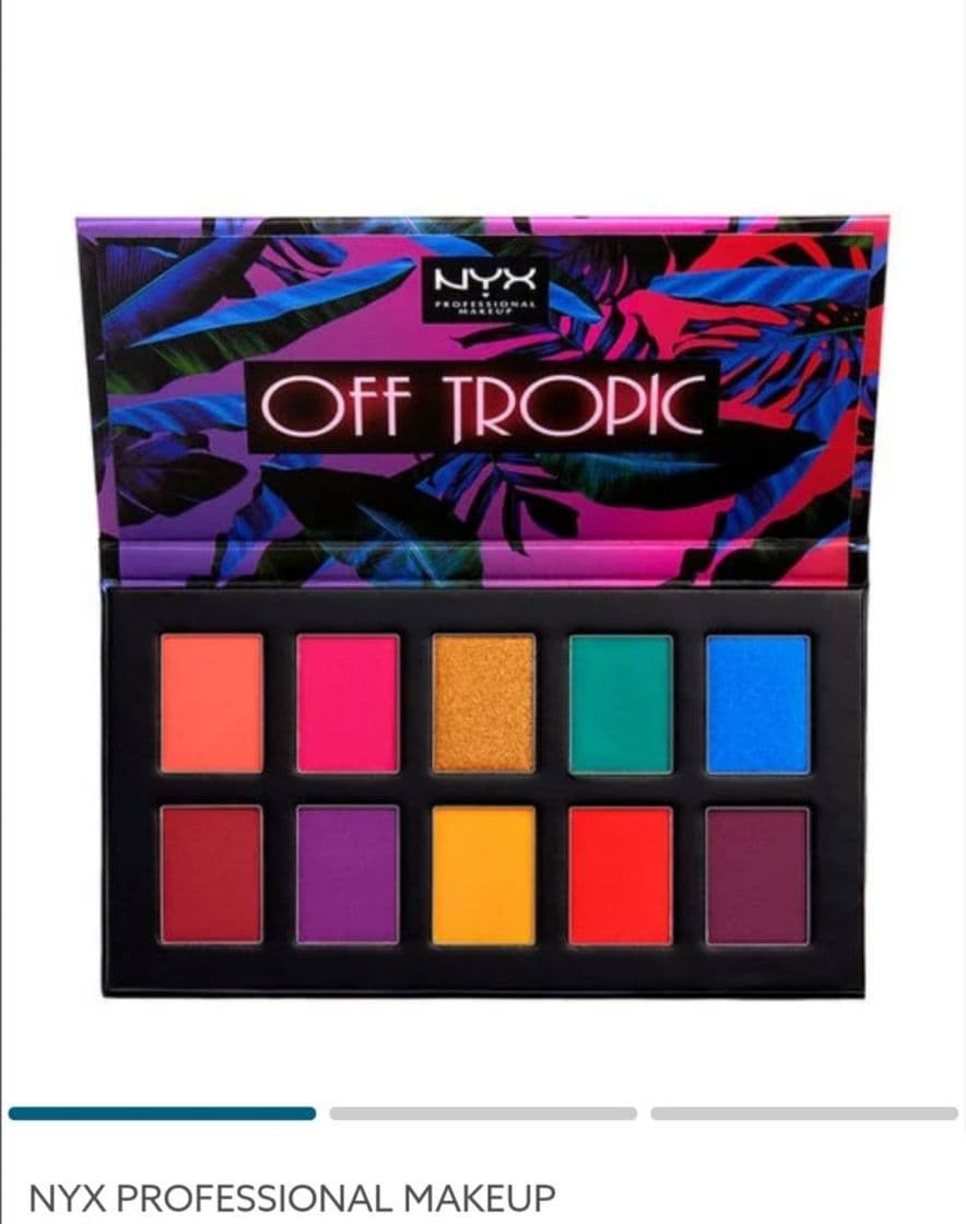 Moda Paleta Sombras Off Tropic Hasta la Vista NYX Professional Makeup ...