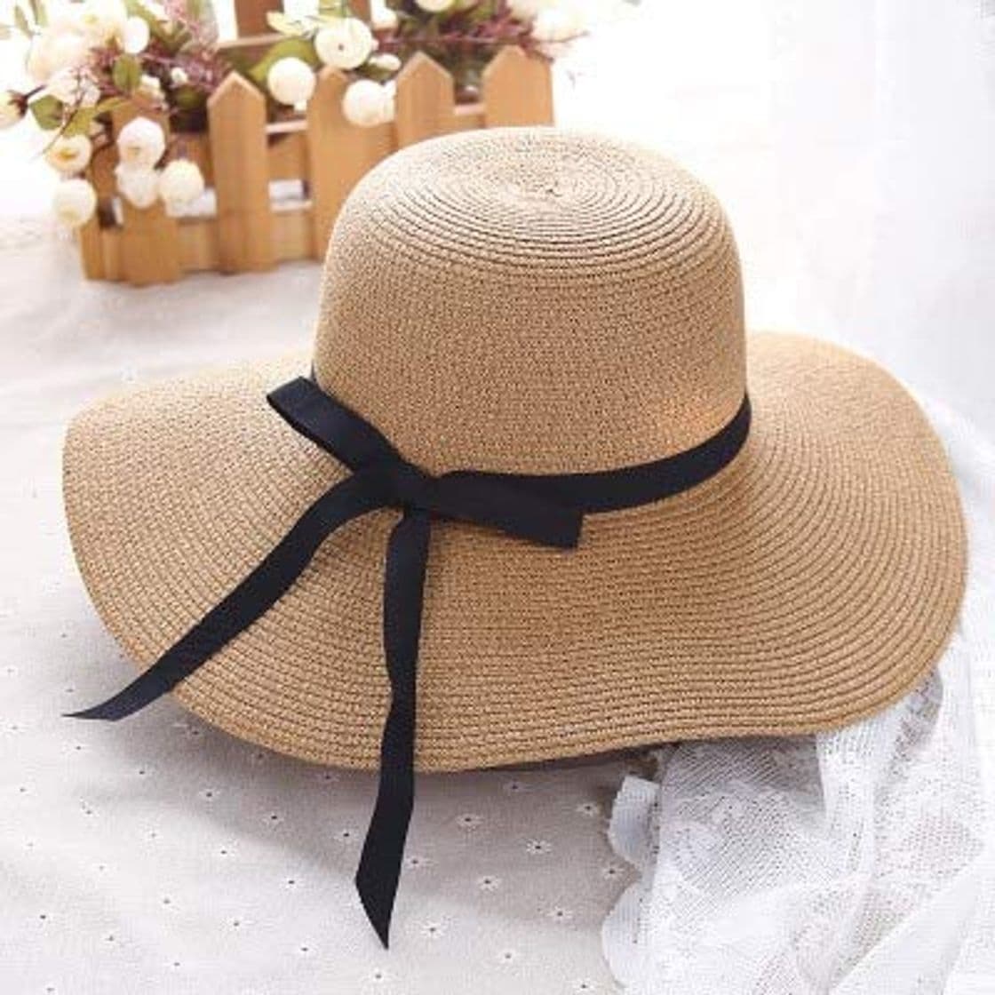 Producto RTOFE Mujeres de Verano Gran Sombrero de Paja de ala Ancha Sombrero