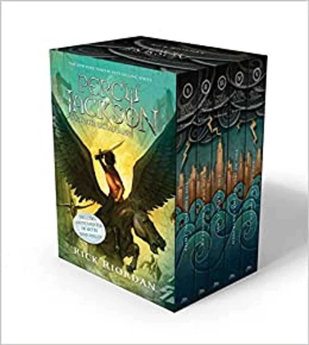 Book Percy Jackson Rick Riordan 5 Books Collection Pack Set(Percy Jackson and the