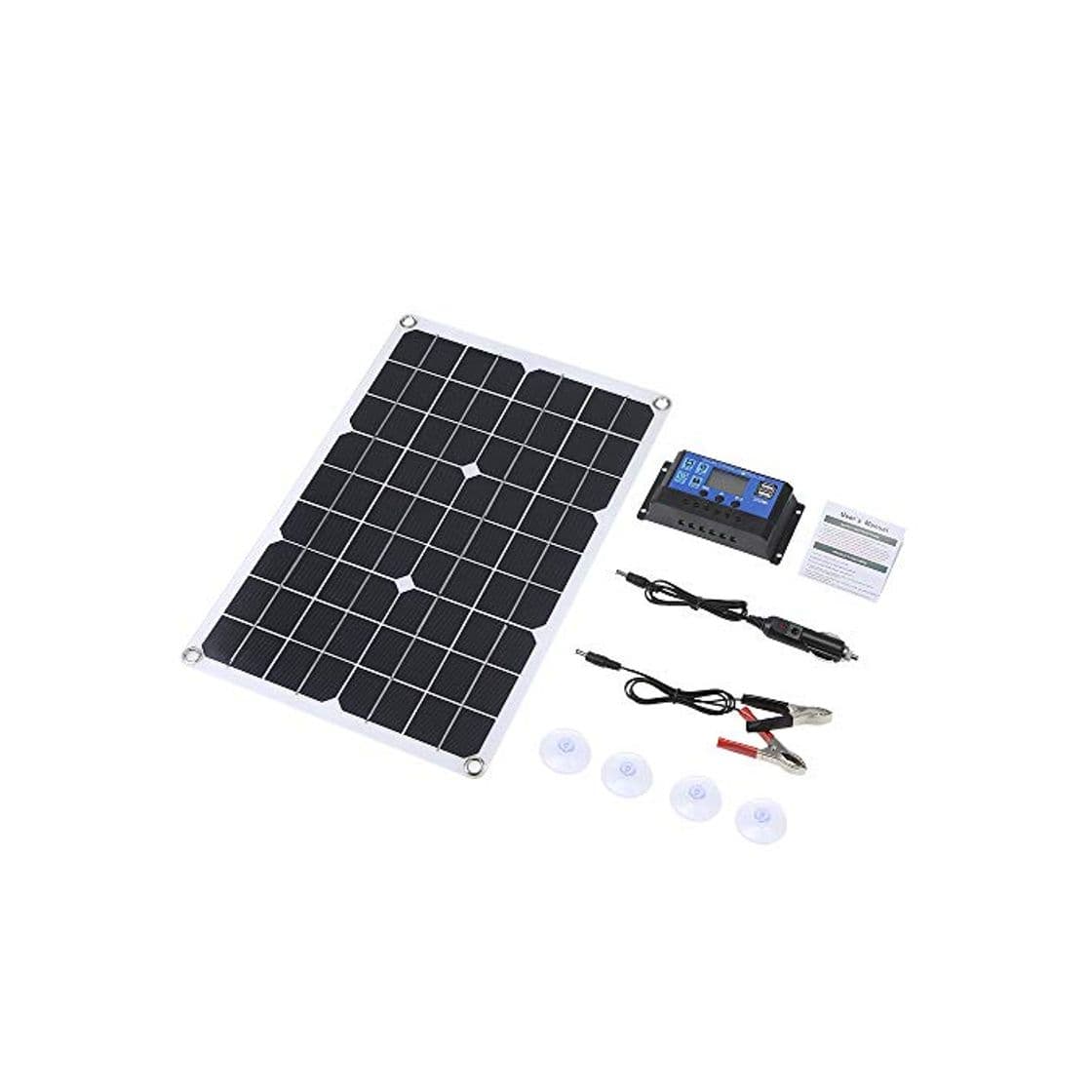 Product Galapara Kit de Panel Solar Flexible policristalino de Doble Salida con 2