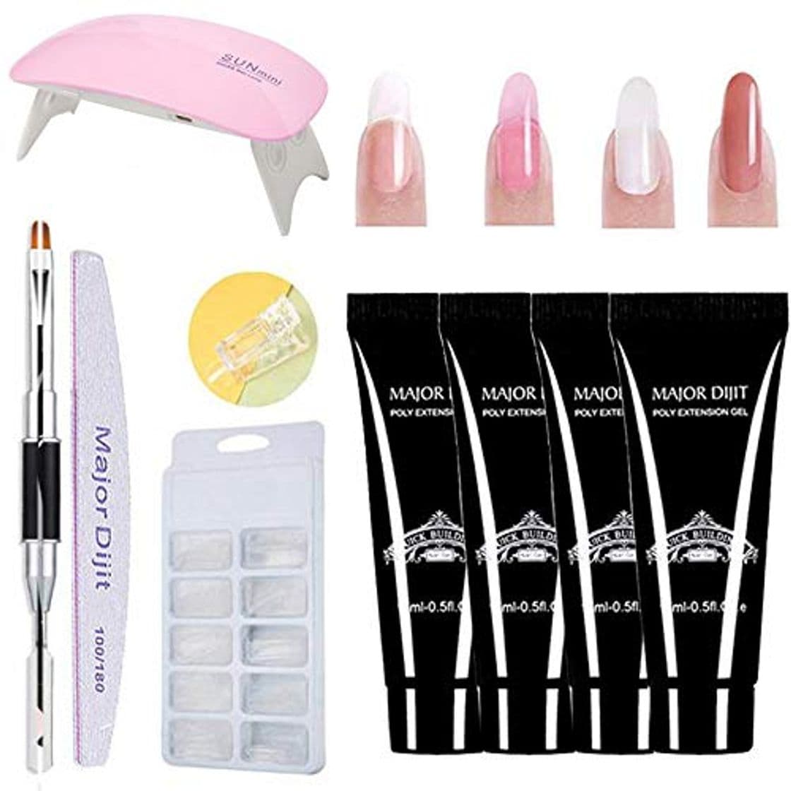 Product poly gel nails kit