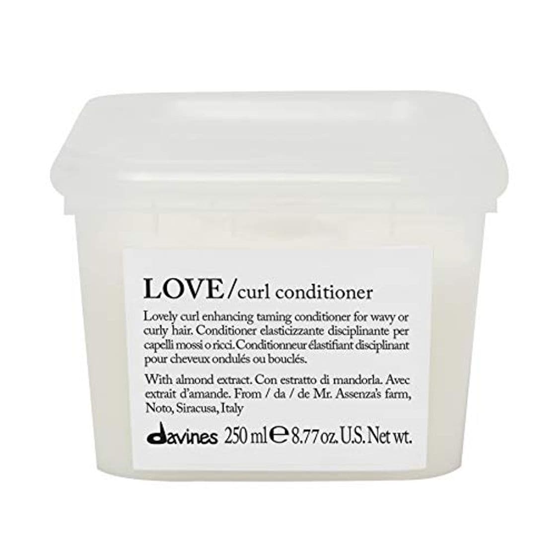 Lugar Davines love lovely curl enchancing taming conditioner