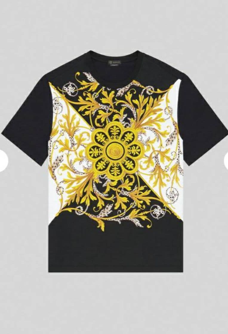 Fashion Versace Camiseta estampado Barroco Acanthus para Hombre