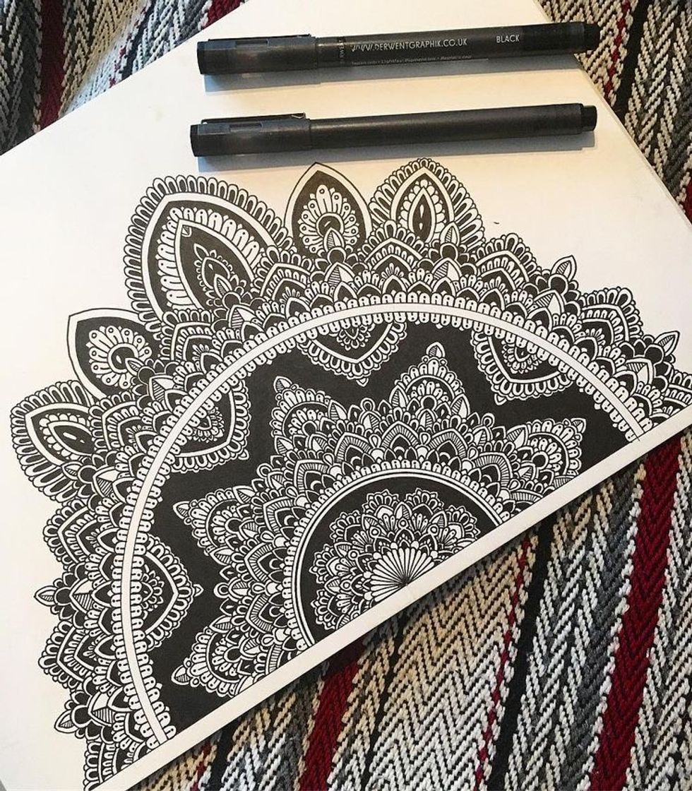 Moda mandala perfeita!!! ❤️