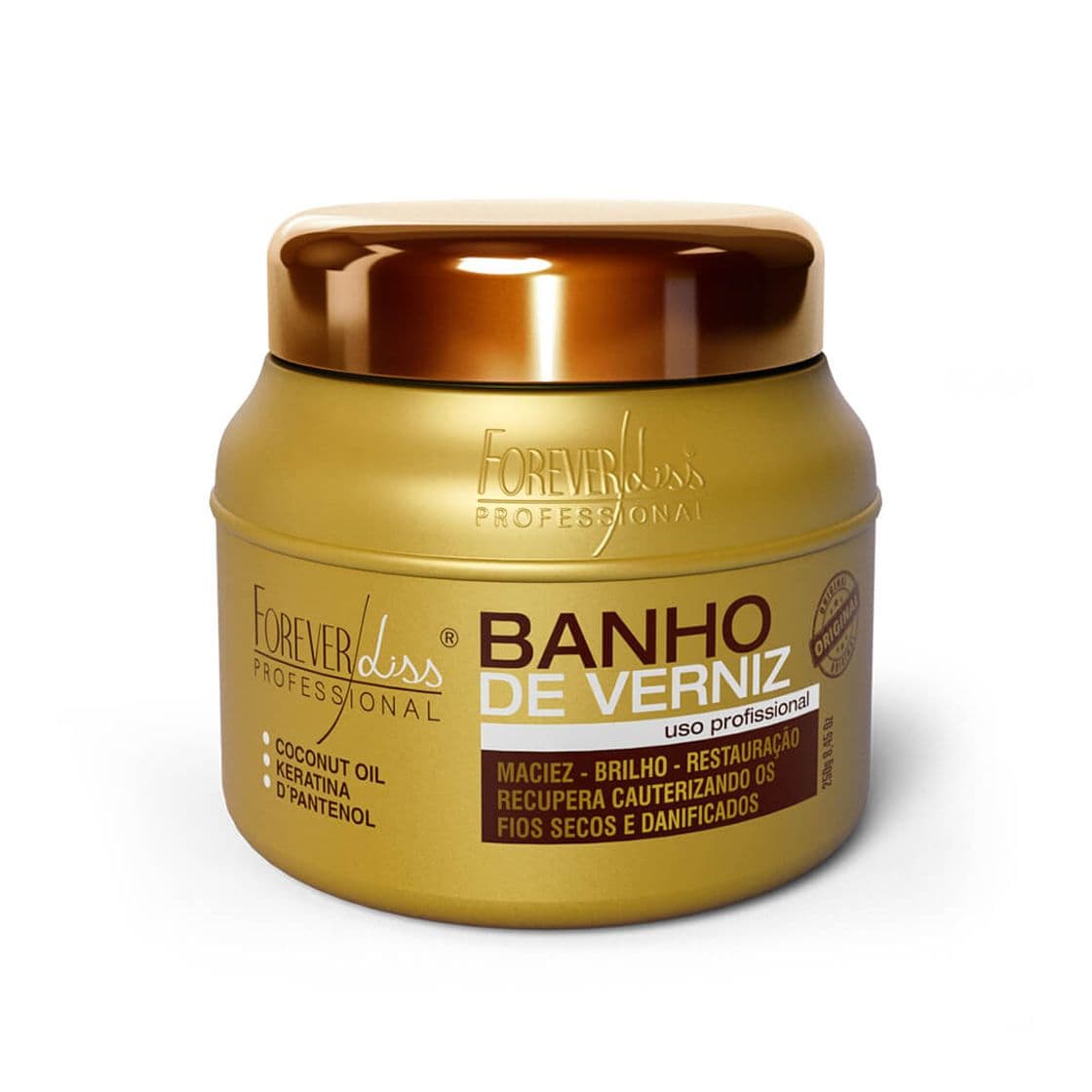 Fashion Máscara Banho de Verniz Forever Liss 250g