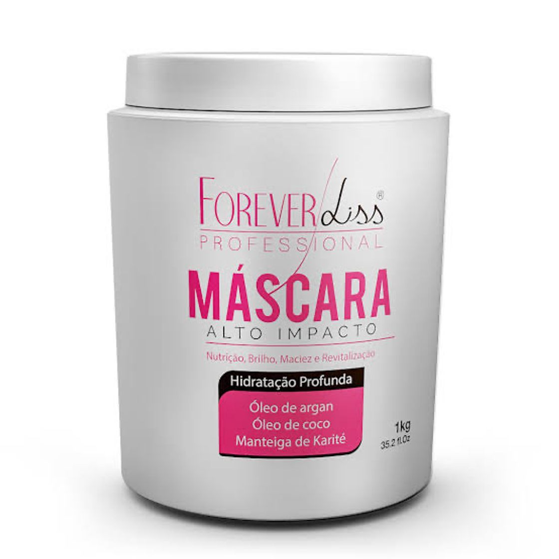 Moda Máscara de Hidratação Alto Impacto 1kg - Forever Liss - Forever Liss