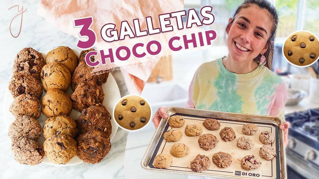 Fashion GALLETAS CON CHISPAS DE CHOCOLATE! 3 recetas: Saludable ...