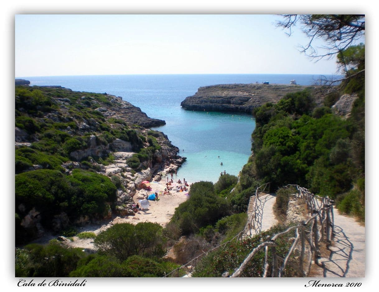 Lugar Cala Binidalí