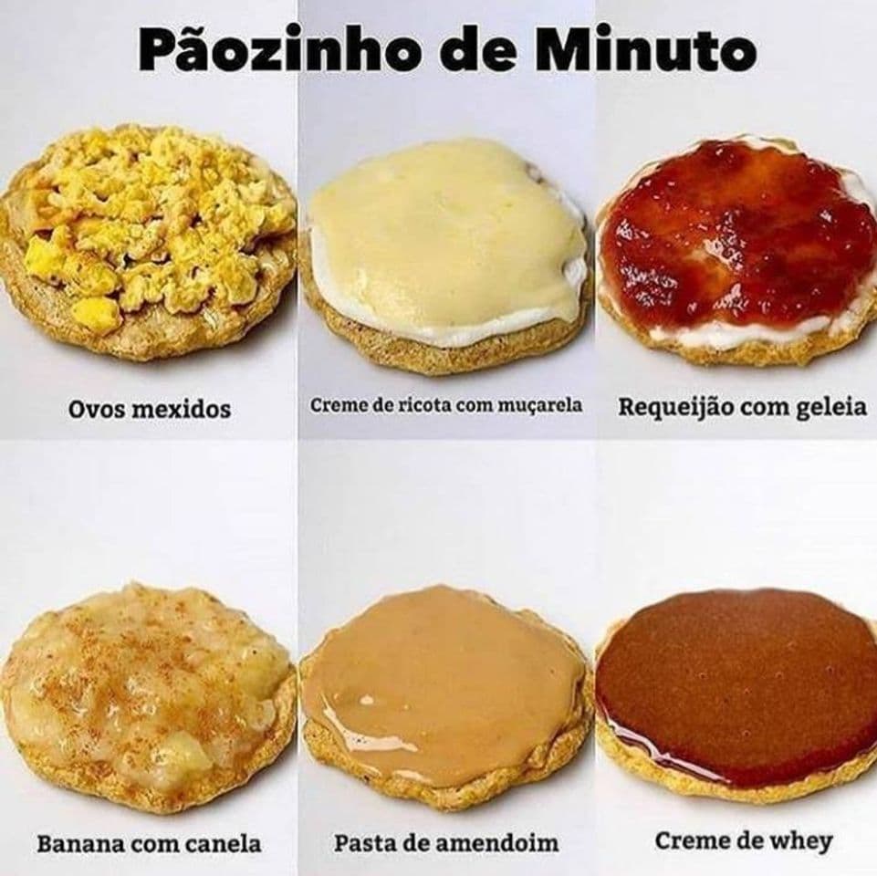 Fashion Receita de Pãozinho de 1 minuto