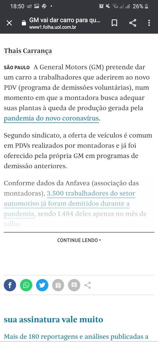 Moda GM vai dar carro para quem aceitar demissão voluntária

