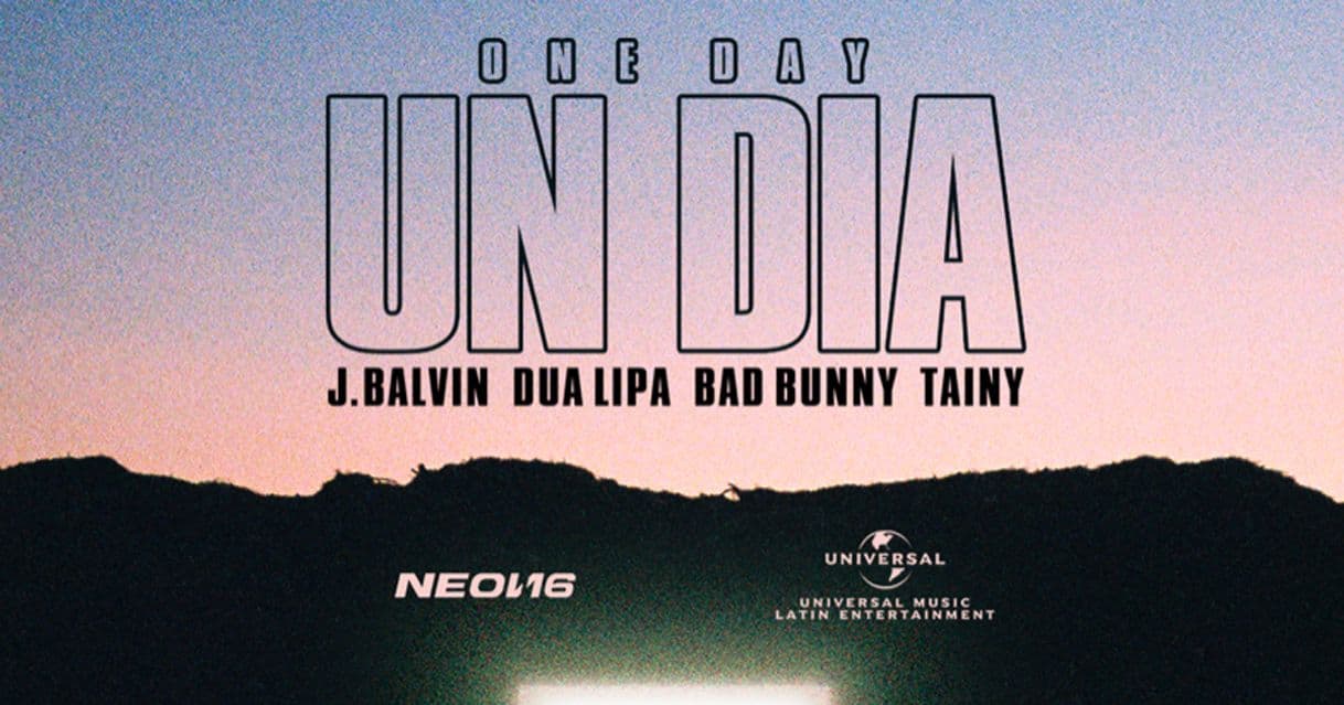 Canción UN DIA (ONE DAY) (Feat. Tainy)