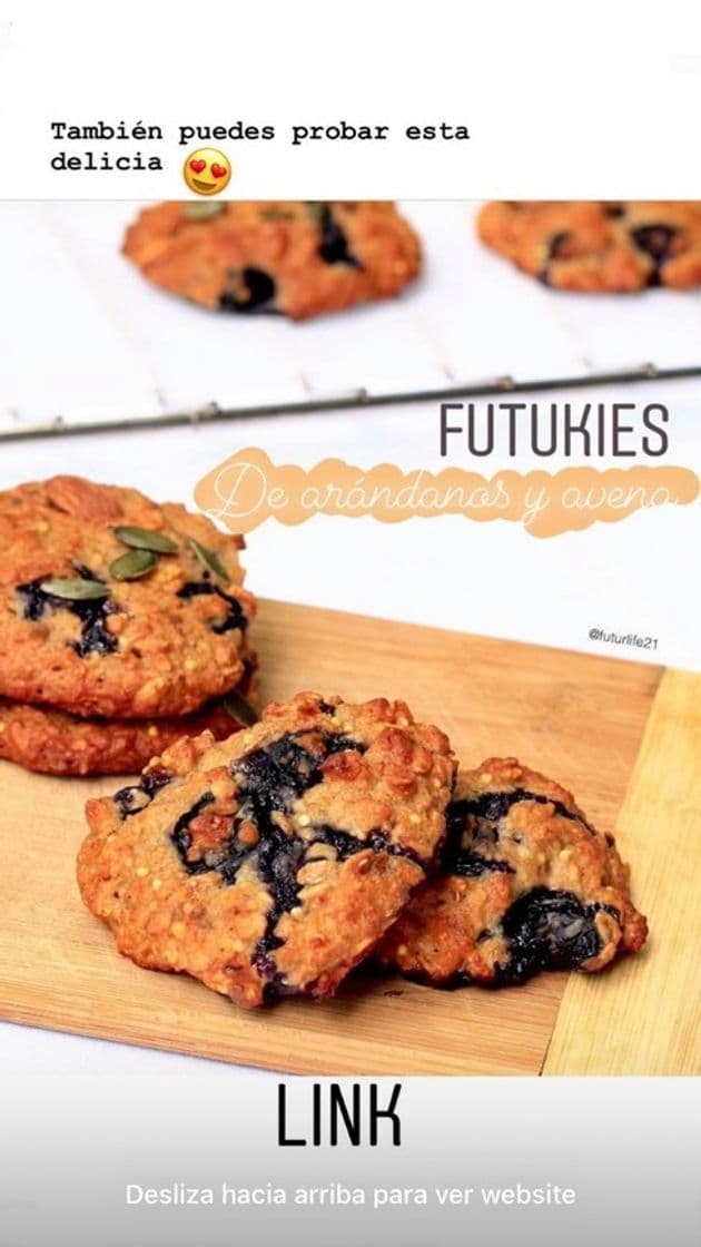 Moda FuturCookies de arándanos y avena