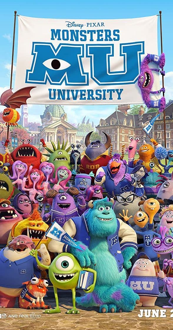 Película Monsters University