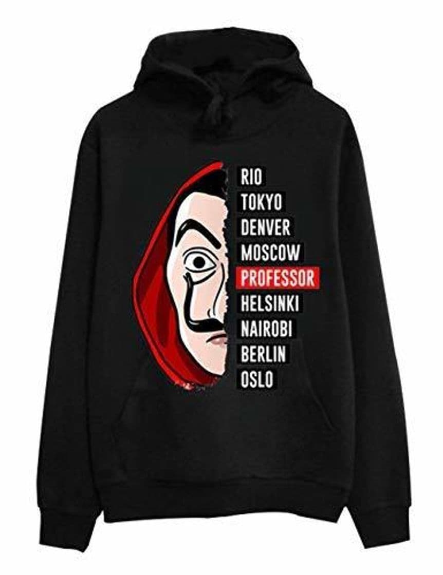 Fashion Sudadera La casa de Papel, Sudadera con Capucha La casa de Papel