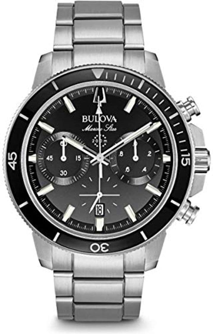 Producto Bulova Reloj Cronógrafo para Hombre de Cuarzo con Correa en Acero Inoxidable 96B272