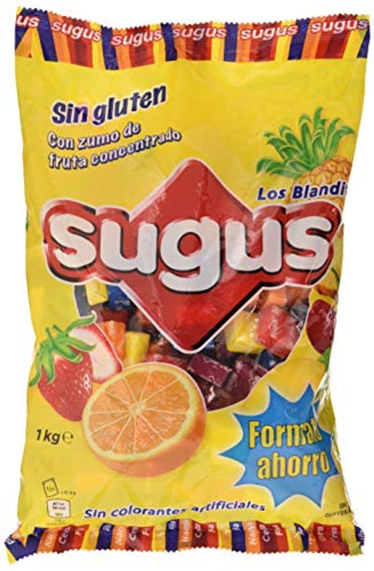 Product Sugus - Caramelos blandos con zumo de fruta