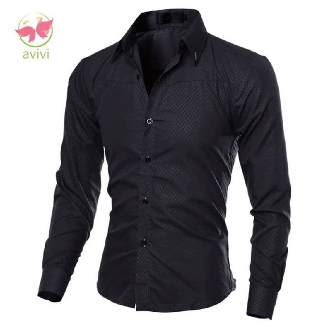 Fashion Camisa Moderna Masculina