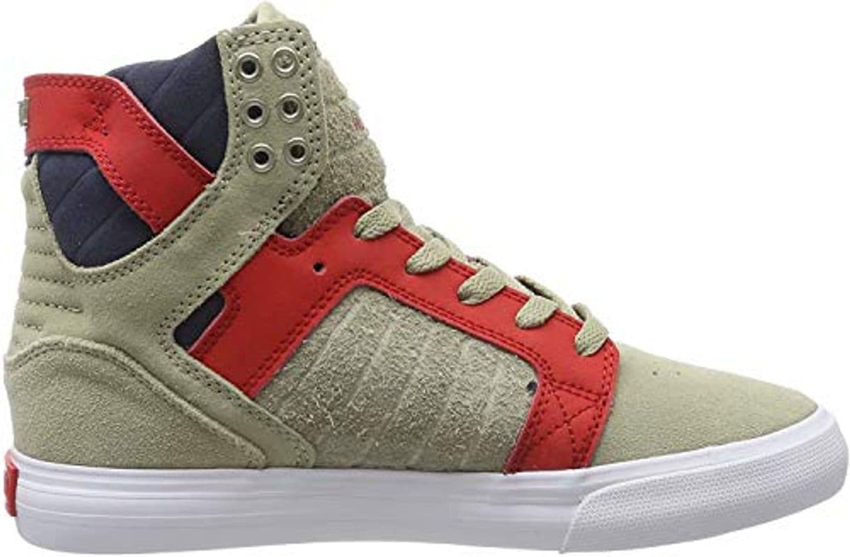 Moda Supra Skytop, Zapatillas de Skateboard Unisex Adulto, Gris