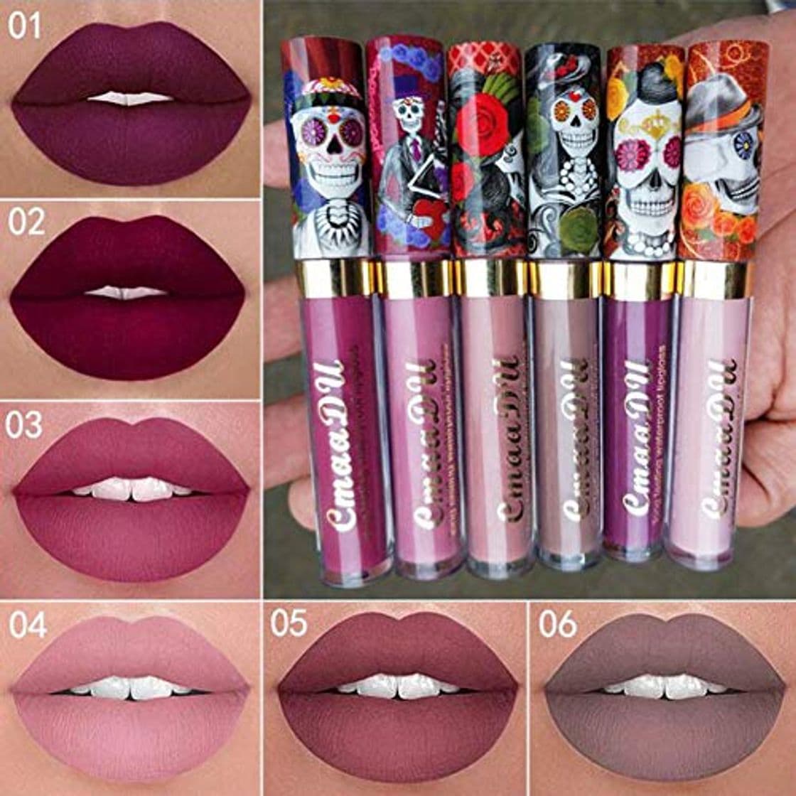 Producto Ownest 6 color del lápiz labial Conjunto