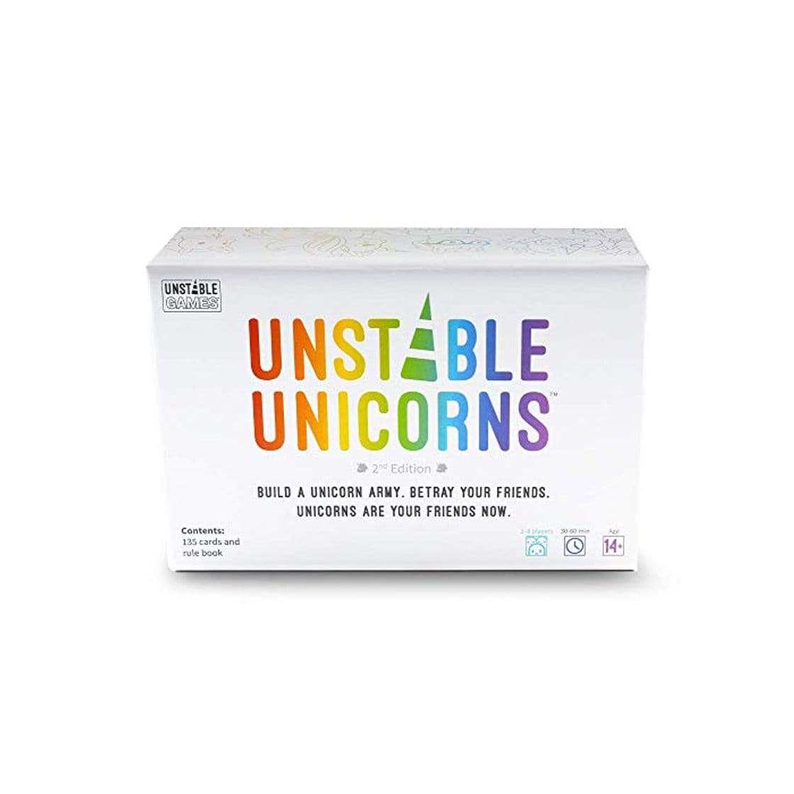 Product TeeTurtle Unstable Unicorns - Juego de Cartas