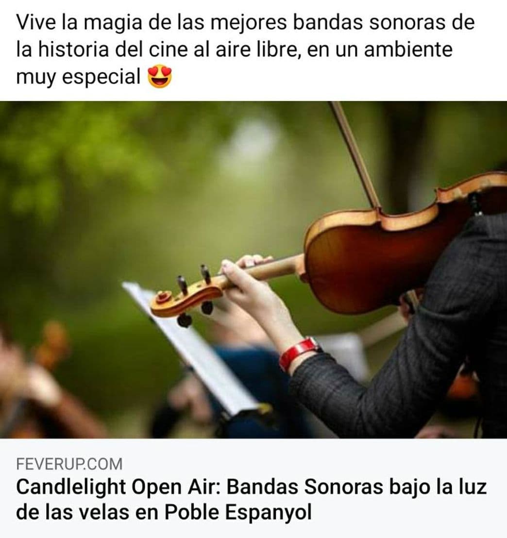 Moda Bandas sonoras a la luz de las velas en el Poble Espanyol.