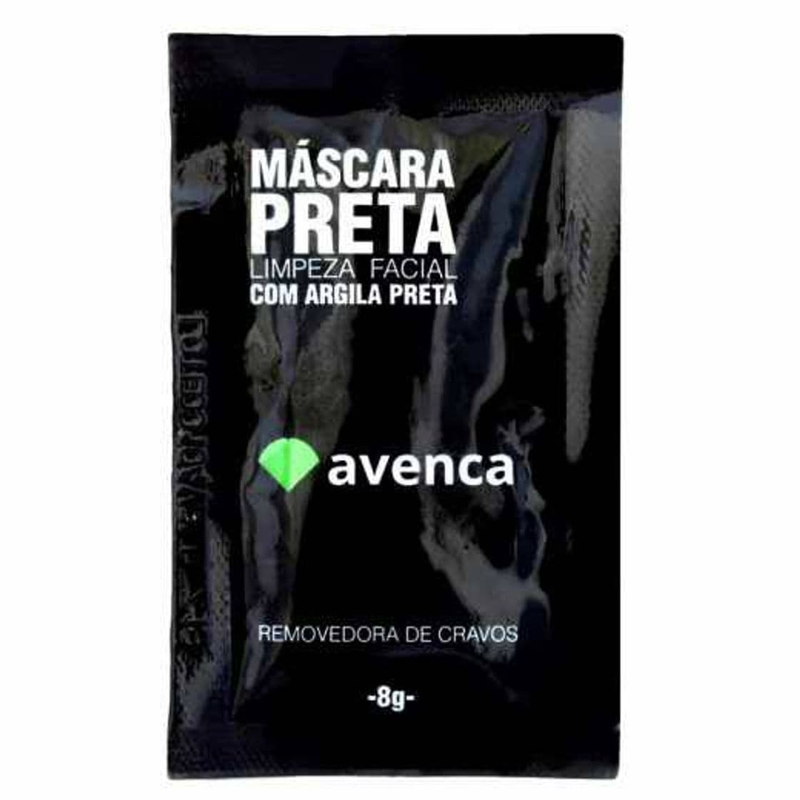 Fashion Máscara Preta Avenca Removedora de Cravos 8g 