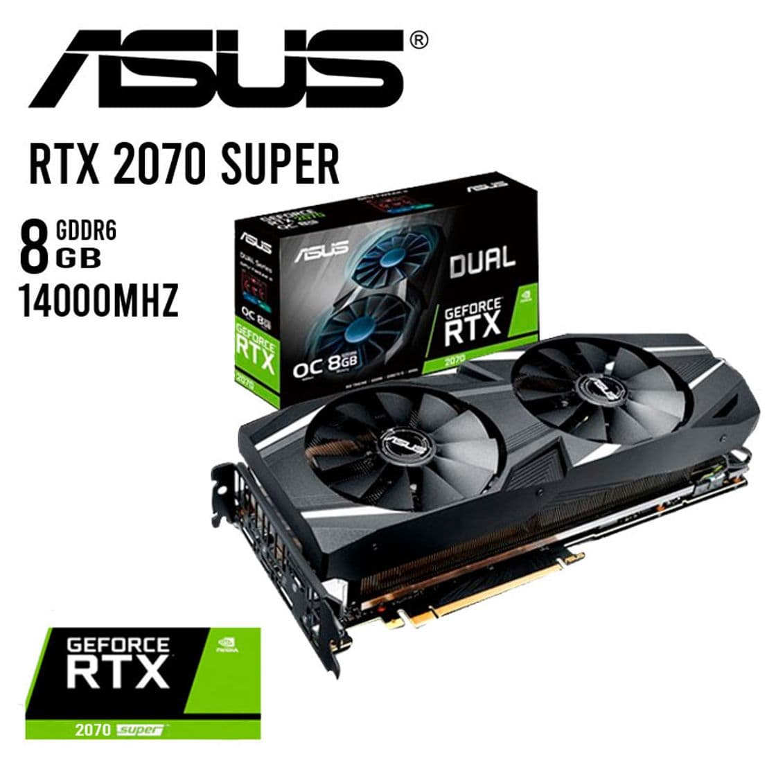 Producto Tarjeta Gráfica 2070 Super Asus