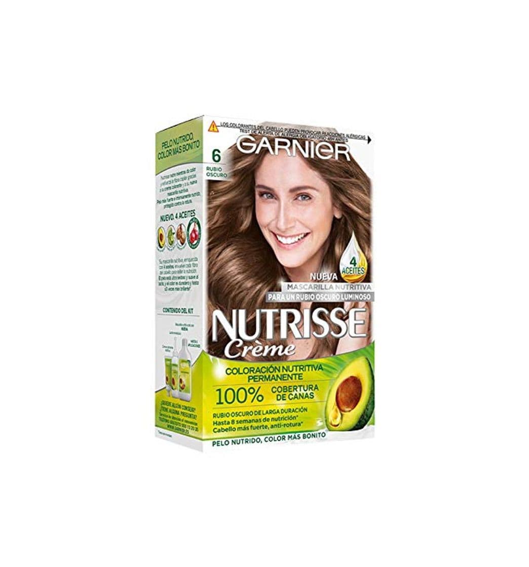 Product Garnier Nutrisse Creme coloración permanente con mascarilla nutritiva de cuatro aceites