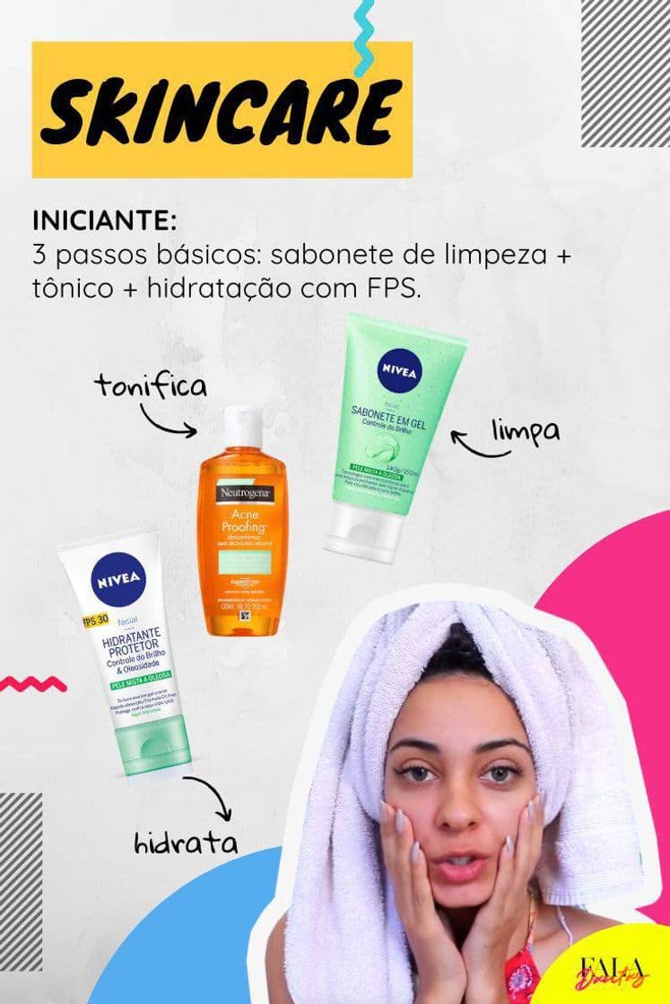 Fashion Tá começando a fazer skincare agr e não sabe como começar??