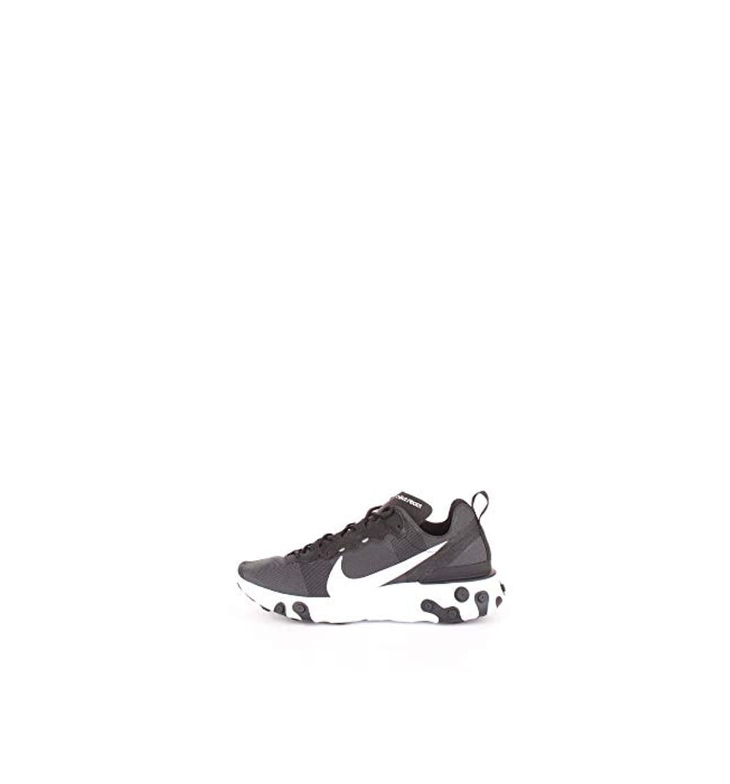 Fashion Nike React Element 55, Zapatillas de Running para Hombre, Negro